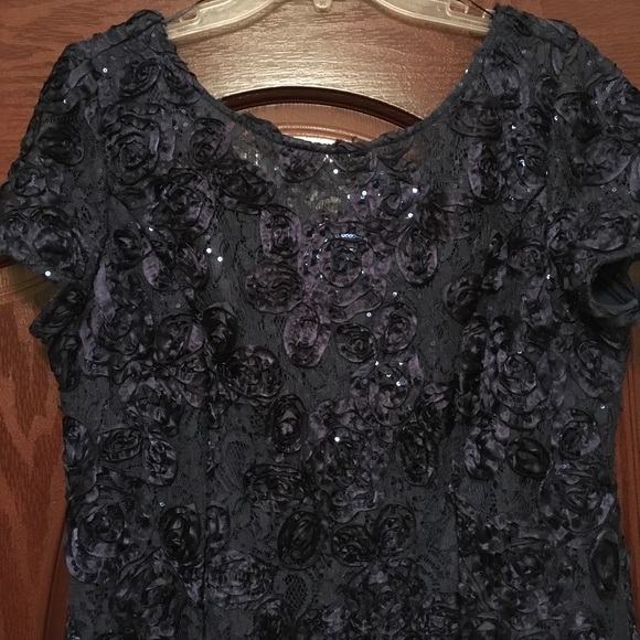 Evening gown by Alex Evenings in navy - Picture 4 of 5